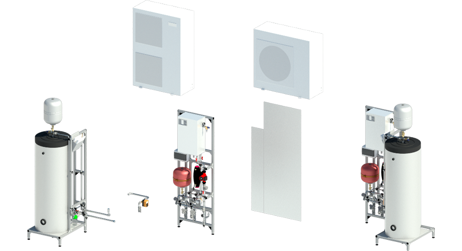 Конструктор блочно-модульной котельной HeatPumpBox-1 в Геленджике